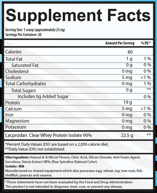 Bombtastic Clear Protein