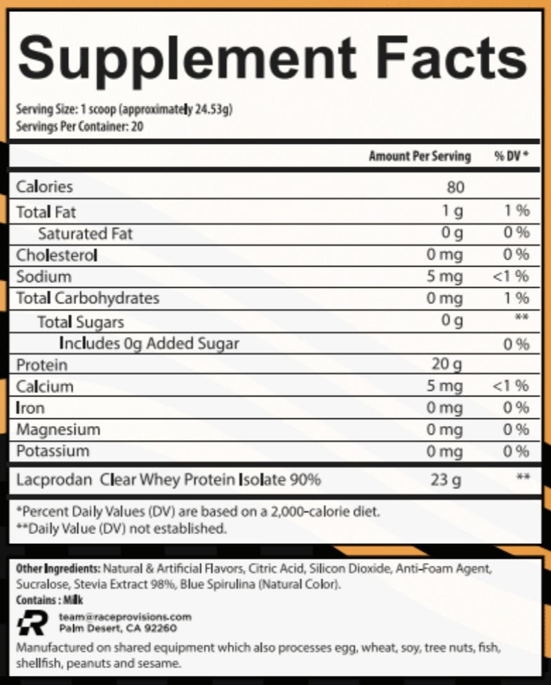Clear Protein Bundle + Blender Bottle
