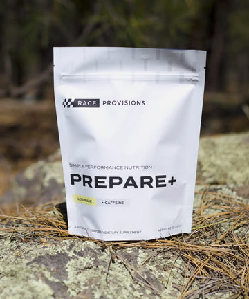 Front of PREPARE+ Pre-Ride Drink Mix Bag by Race Provisions